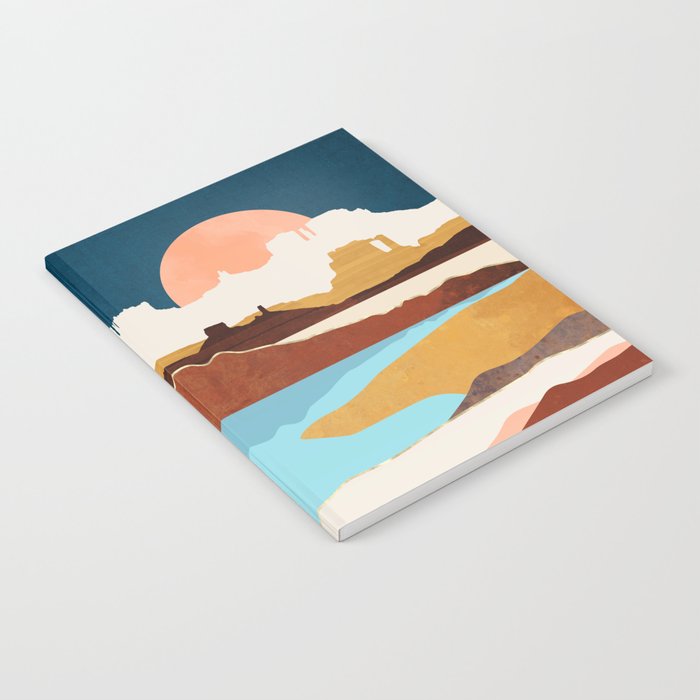 Desert Moon Lake Notebook Gallery Image 1
