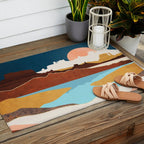 Desert Moon Lake Outdoor Rug Gallery Image 2