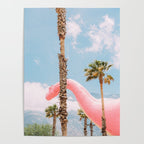 Pink Dinosaur in Cabazon - Palm Springs - California Travel Photo Poster Gallery Image 4