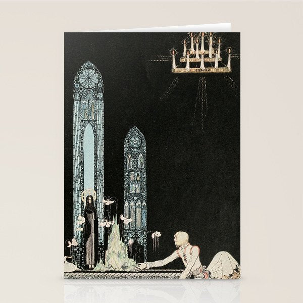 Art by Kay Nielsen from "East of the Sun and West of the Moon" (1914) Stationery Card Gallery Image 2