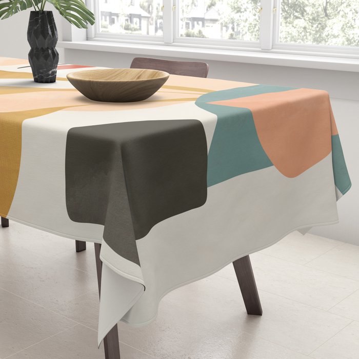 Abstract Shapes 20 Tablecloth Gallery Image 3