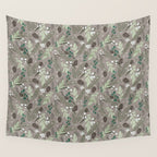 Christmas Foliage - Earth Wall Tapestry Gallery Image 4