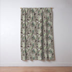 Christmas Foliage - Earth Window Curtain Gallery Image 3