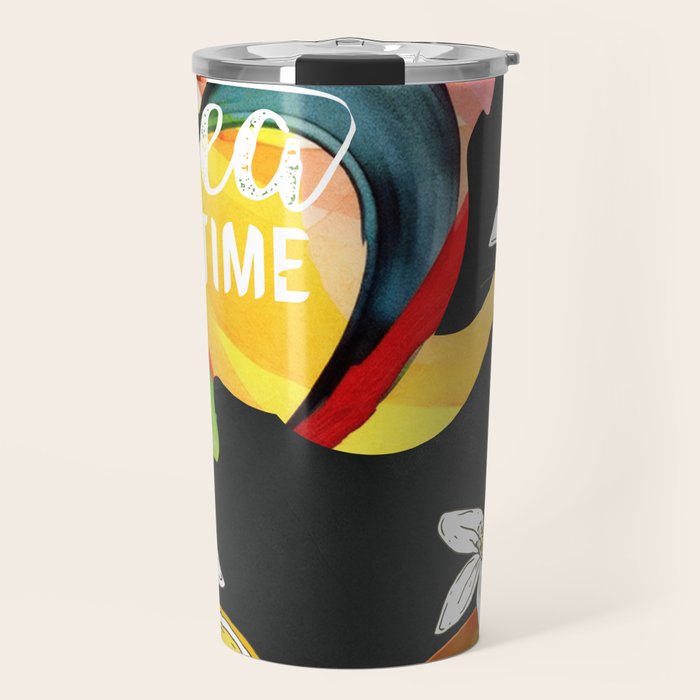 Tea Time 1 Travel Mug Gallery Image 1