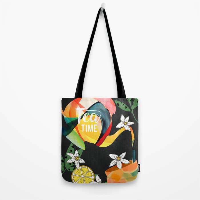 Tea Time 1 Tote Bag Gallery Image 2