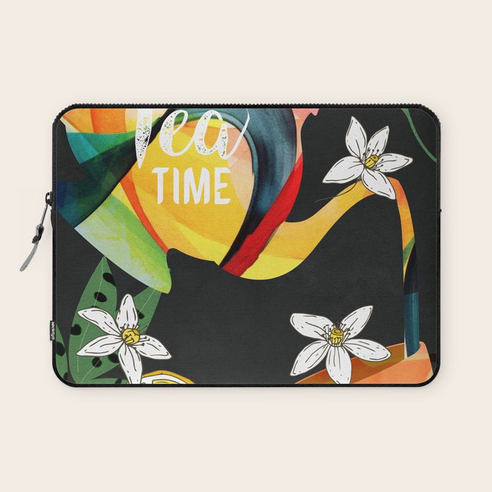 Tea Time 1 Laptop Sleeve Gallery Image 1