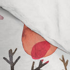 Christmas Winter Cute Reindeers Comforter Gallery Image 4