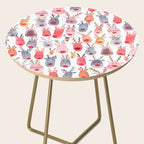 Christmas Winter Cute Reindeers Side Table Gallery Image 2