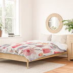 Christmas Winter Cute Reindeers Duvet Cover Gallery Image 2