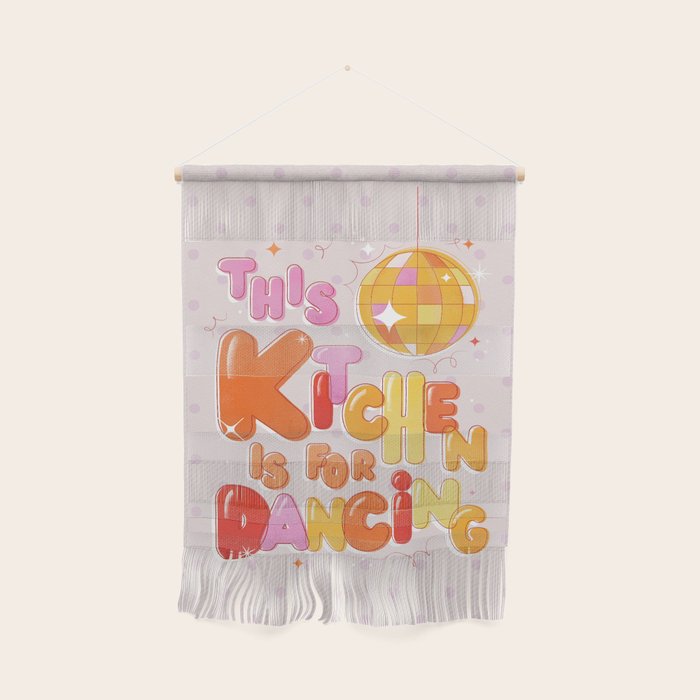 This Kitchen Is For Dancing Wall Hanging Gallery Image 1