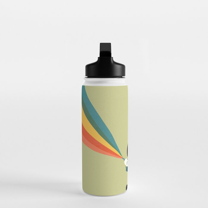Ray gun cat Water Bottle Gallery Image 3