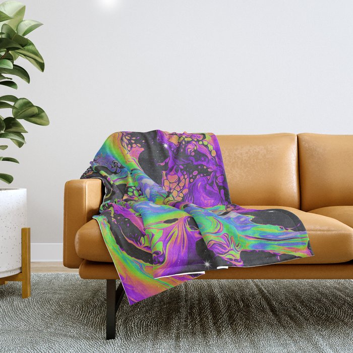 YOU'RE ENOUGH Throw Blanket Gallery Image 1