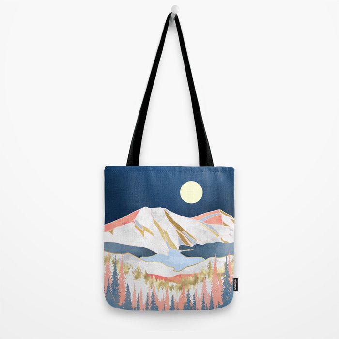 Lake Mountains Tote Bag Gallery Image 2