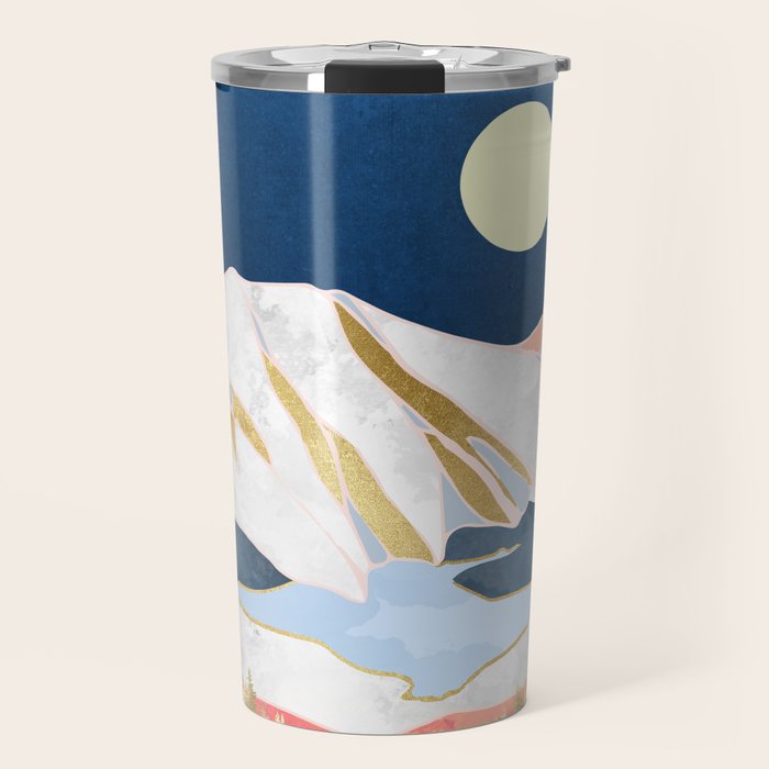 Lake Mountains Travel Mug Gallery Image 1