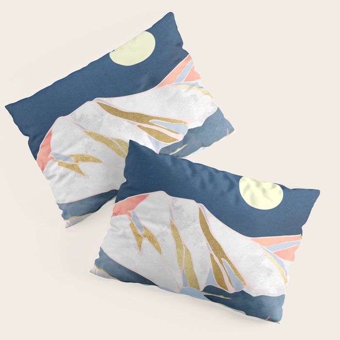Lake Mountains Pillow Sham Gallery Image 1