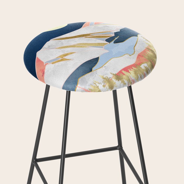 Lake Mountains Stool Gallery Image 2