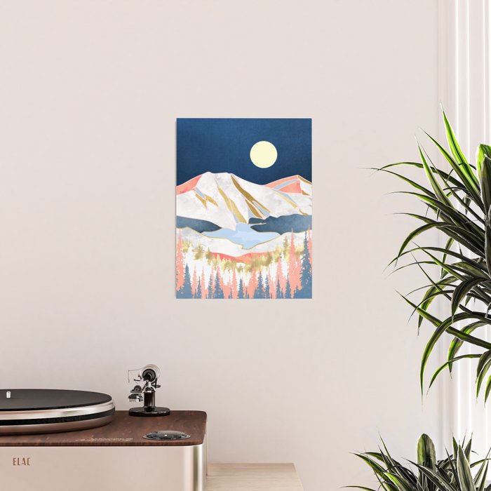 Lake Mountains Poster Gallery Image 2