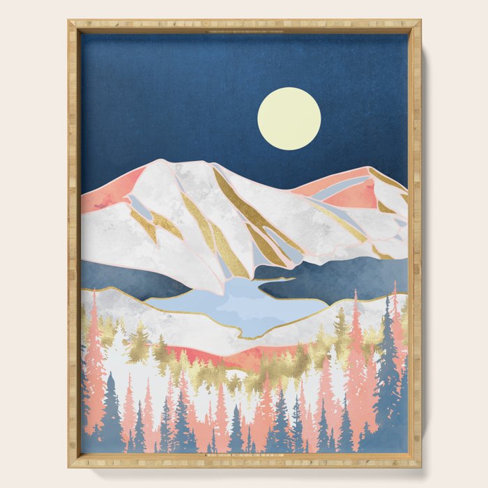Lake Mountains Serving Tray Gallery Image 1