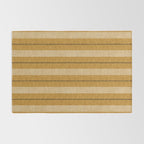 ivy stripes - mustard and black Rug Gallery Image 2