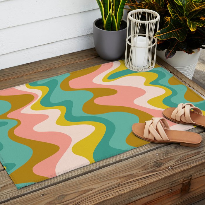 Summer Splash Outdoor Rug Gallery Image 2