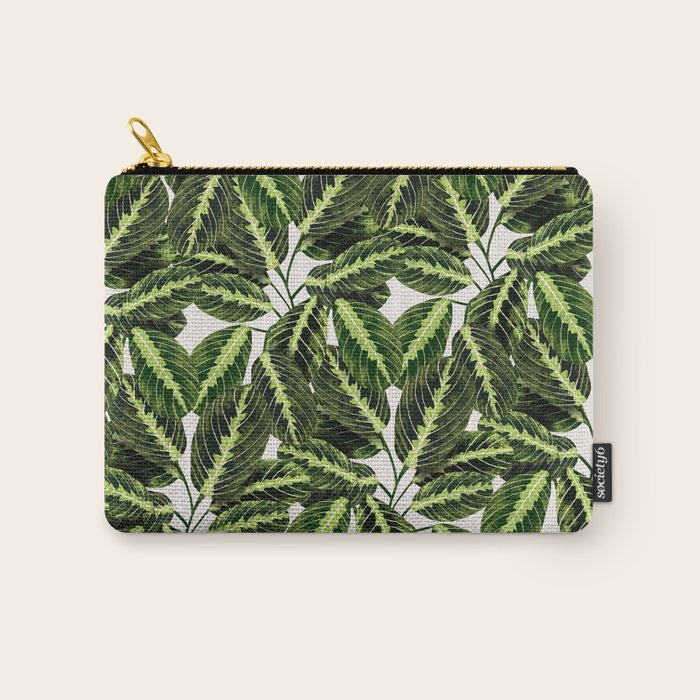 Maranta Lemon lime interior Plant Carry All Pouch Gallery Image 1