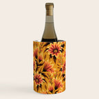 Gazania Floral - Orange Gold Wine Chiller Gallery Image 2