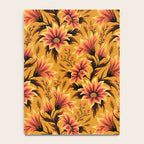 Gazania Floral - Orange Gold Notebook Gallery Image 4
