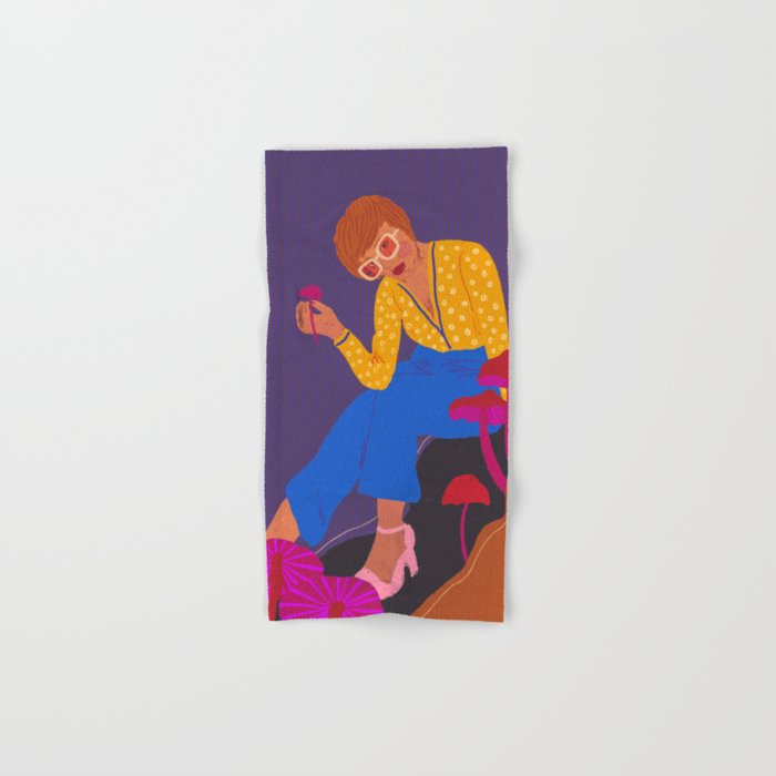 Mushrooms girl Towels Gallery Image 1