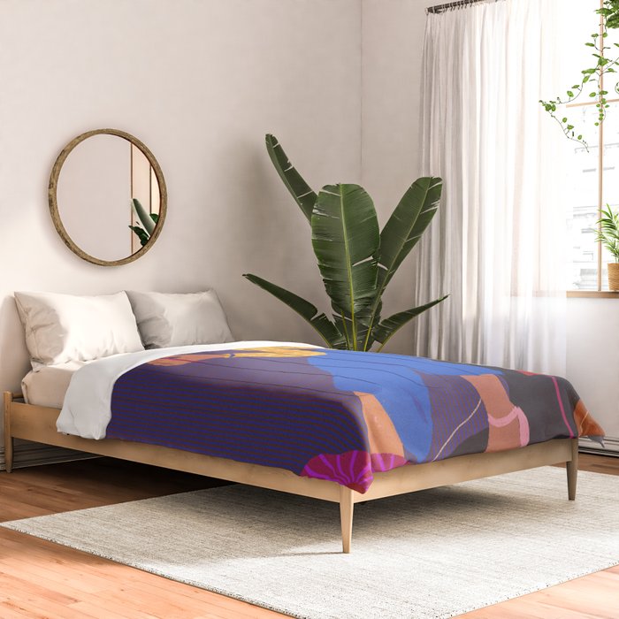 Mushrooms girl Comforter Gallery Image 2