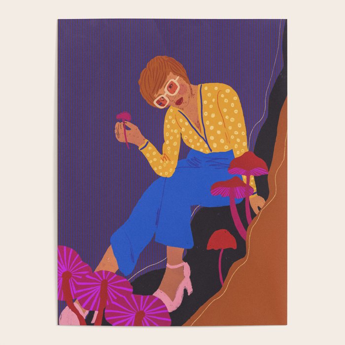 Mushrooms girl Poster Gallery Image 4