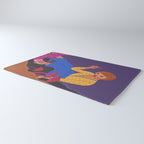 Mushrooms girl Rug Gallery Image 3