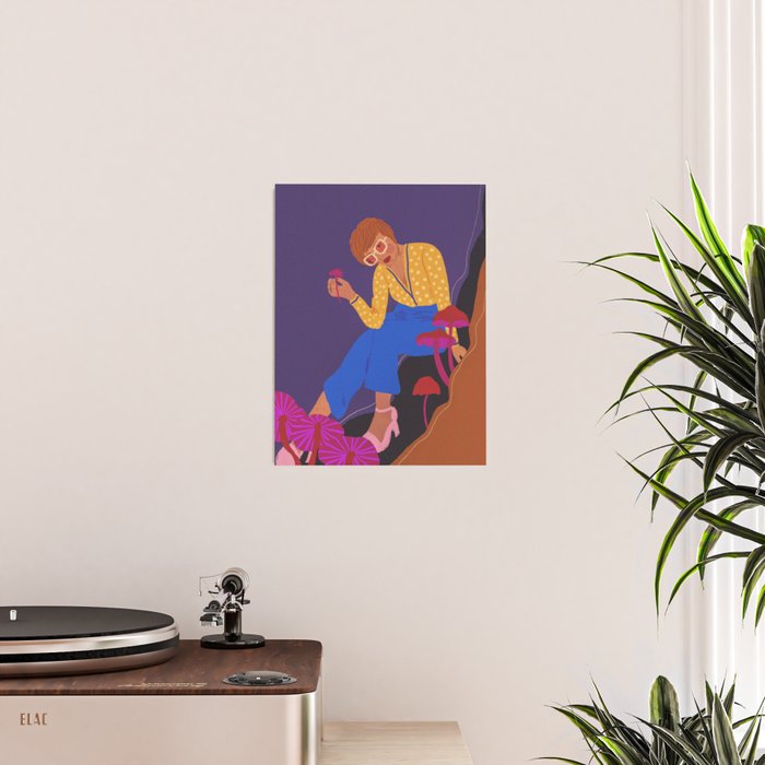 Mushrooms girl Poster Gallery Image 2