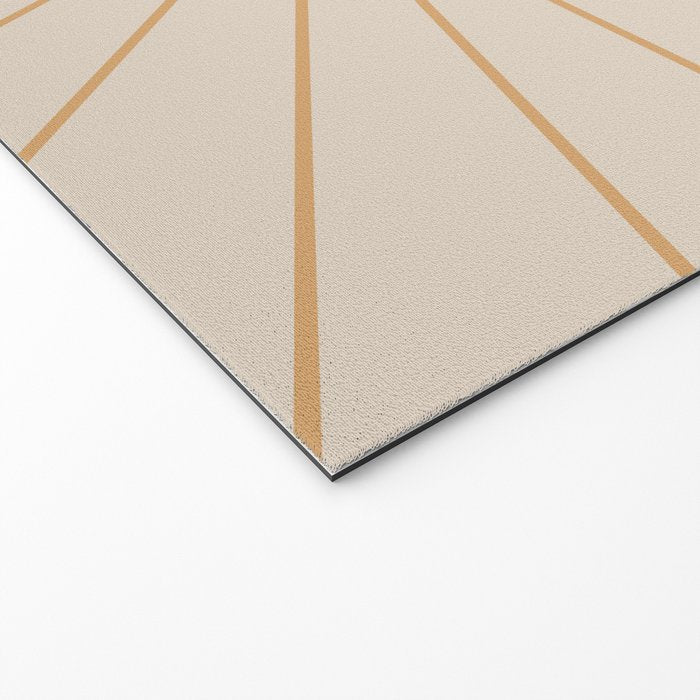 Minimal Sunrays Welcome Mat Gallery Image 2