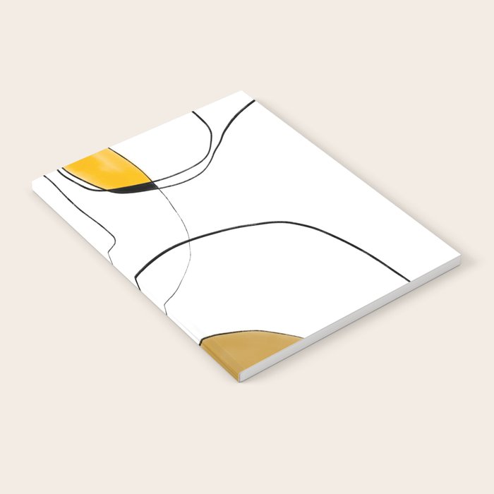 Lines Organic Shapes Notebook Gallery Image 1