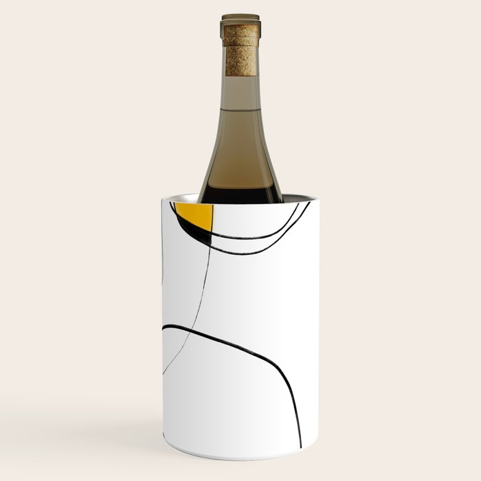 Lines Organic Shapes Wine Chiller Gallery Image 3
