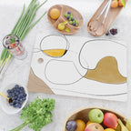 Lines Organic Shapes Cutting Board Gallery Image 2