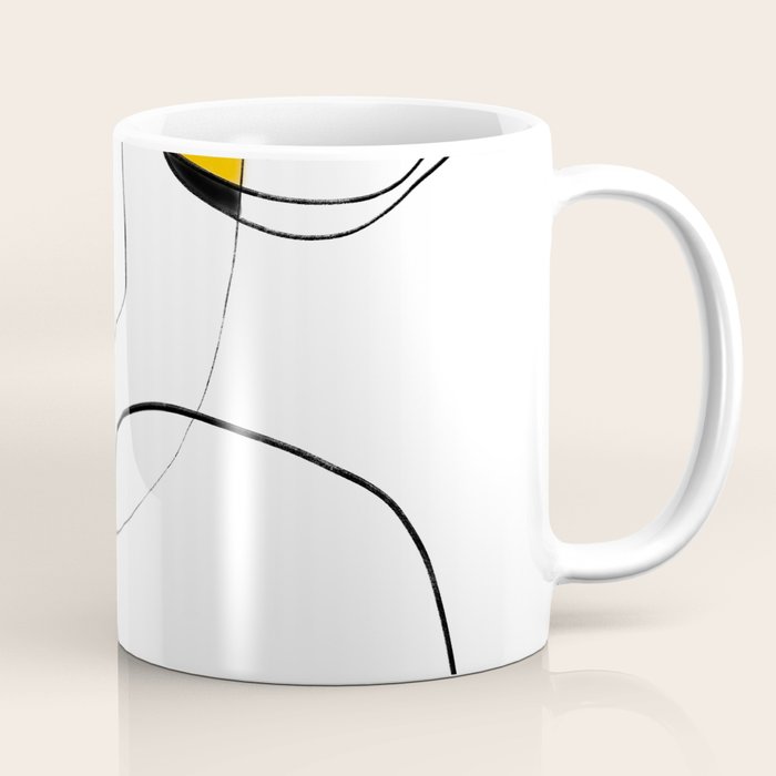 Lines Organic Shapes Coffee Mug Gallery Image 1