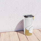 Lines Organic Shapes Travel Mug Gallery Image 4