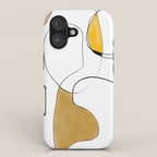 Lines Organic Shapes iPhone Case Gallery Image 1