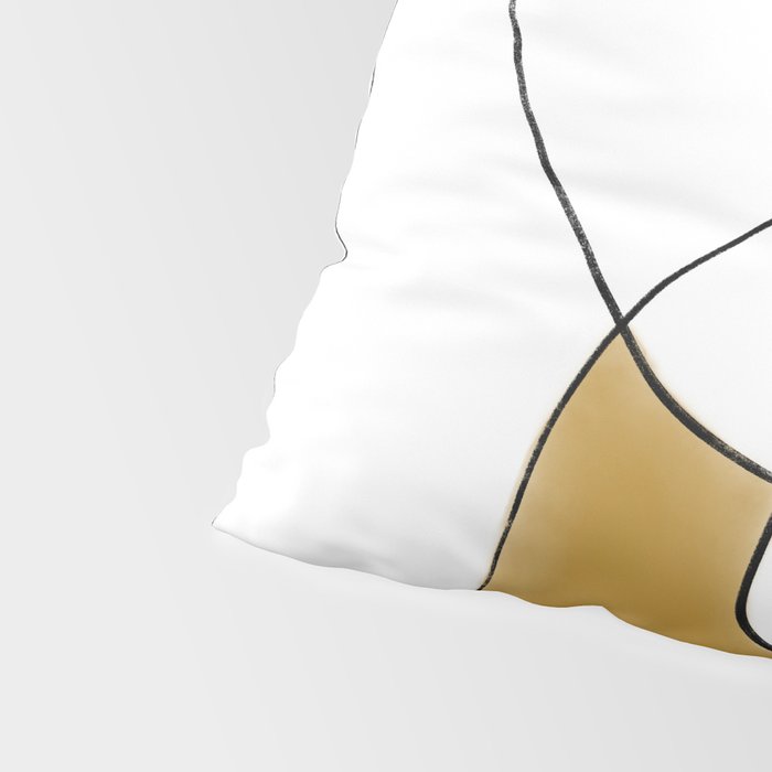 Lines Organic Shapes Pillow Sham Gallery Image 4