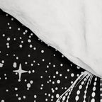 starry jellyfish (Black Version) Comforter Gallery Image 4