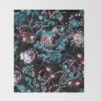 Dangers in the Forest III-II Throw Blanket Gallery Image 2