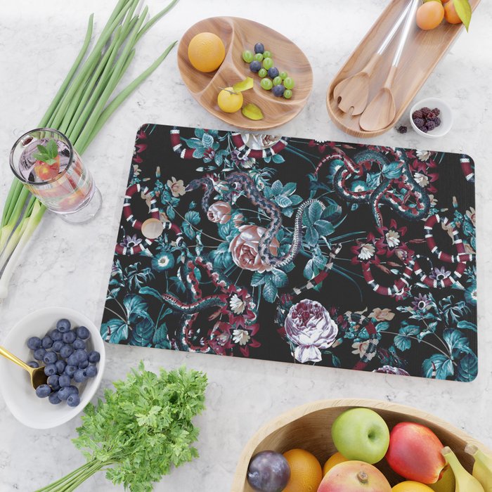 Dangers in the Forest III-II Cutting Board Gallery Image 2