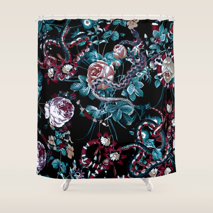 Dangers in the Forest III-II Shower Curtain Gallery Image 1