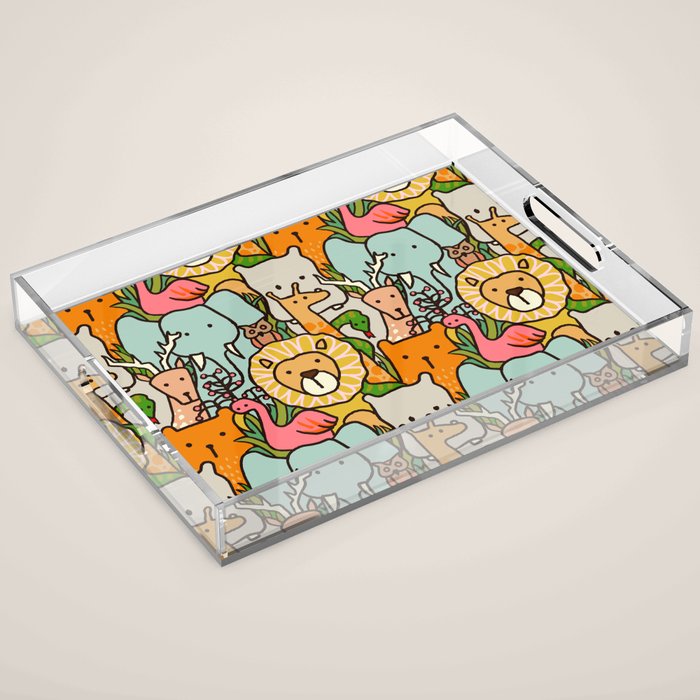 Jungle Acrylic Tray Gallery Image 1