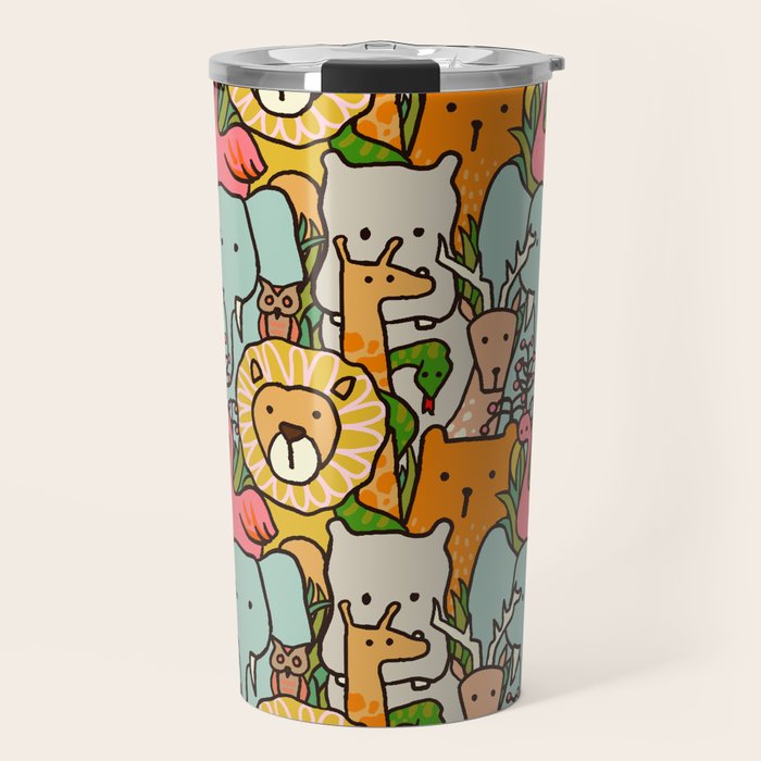 Jungle Travel Mug Gallery Image 1