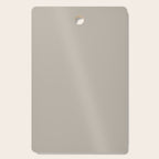 Neutral Taupe Grey III Solid Color Cutting Board Gallery Image 1
