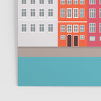 Denmark, Nyhavn, Copenhagen Travel Poster Poster Gallery Image 3