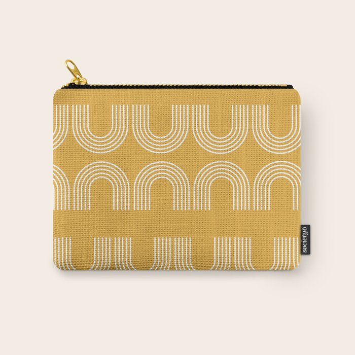 Rainbow balance - yellow Carry All Pouch Gallery Image 1