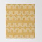 Rainbow balance - yellow Throw Blanket Gallery Image 2